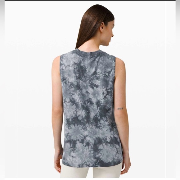 Lululemon Women’s All Yours Tank Top Earth Dye Stone One Of A Kind Summer Shirt - Picture 2 of 7